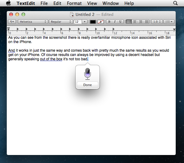 Mountain Lion Dictation And Speech In Action Hands On : Mountain Lion Dictation And Speech