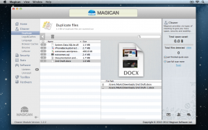 Magican Duplicates Part 2 300x187 Magican 1.3.1 Review : Helping Clean Your Mac & Protect Against Mac Trojans