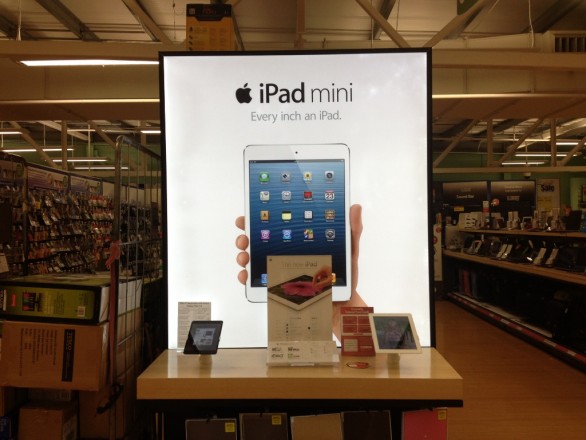 iPad Mini Arrives At Tesco 586x440 Tesco To Stock New iPad and iPad Mini From 2nd November 2012