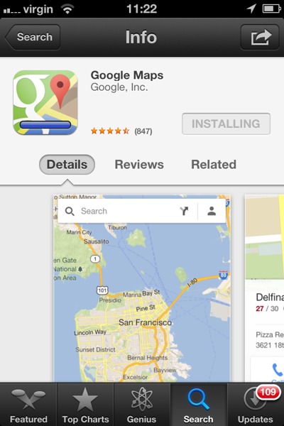 1355397853 Google Maps For iPhone 5 And iOS 6 is here With Turn by Turn Navigation, Transit & Street View