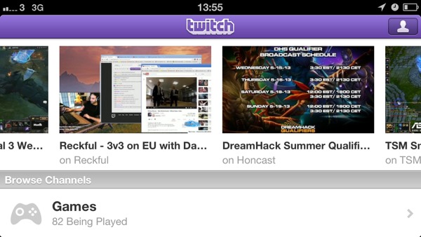 1368622711 Twitch.tv Version 2.3.3. Less Features, More Adverts, Same Blank Video Streams