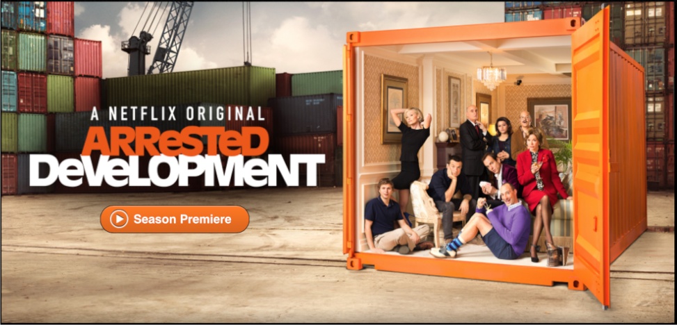 NetFlix Arrested Development Season 4 The Only Reason You Need For Netflix, Arrested Development Season 4 Now Streaming.