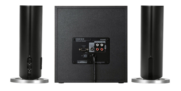 M3280BT back Edifier Launches Edifier M3280BT Home Audio Speakers. Perfect for Computer, Gaming and Mini Home Theatre Systems