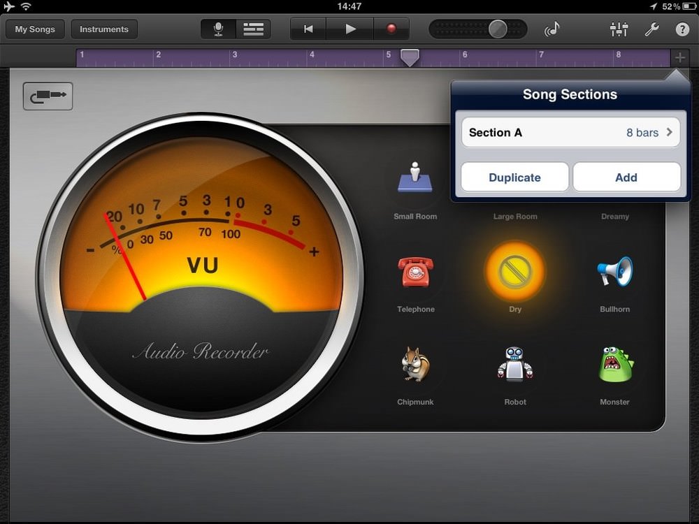 Garageband Song Sections How to increase the recording time in Garageband for iPad or iPhone