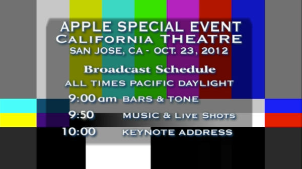 Apple Live Streaming Event