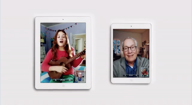 Apple Ill be home for christmas